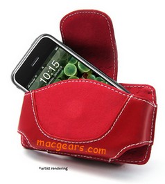Apple iPhone rosso coprire caso